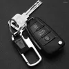 Keychains Metal Keychain Car Fob Key Chain Halder Rague Clip avec valet détachable Anti-Lost for Men Beer Overner Bottle Keyfob K434