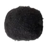 6 pollici di sostituzione dei capelli umani vergini brasiliani #1B colore nero 4mm parrucche maschili afro 12x14 parrucca in pizzo completo per uomini neri