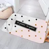 Tapijten zwart wit marmeren patroon slaapkamer anti-slip koraal fluweel absorberend tapijt tapijt tapijt tapijt keuken badangang deur mat woning decor deurmat