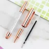 Gel Pen Metal Diamond Gift Office Signe publicitaire Rhingestone Fashion Crystal Stationery Kawaii School Supplies