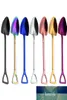 Spoon multicolore fourche de fourche de forme glacée Spoonfork Coffee Ice Cream Tools Accessoires 847029