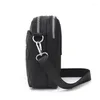 Axelväskor kvinnors modeväska oxford metail handväska för kvinnlig messenger cross body purse multifunktion multi-skikt