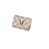 Handbag Designer Hot Selling 50% Discount Wallets for women men New Simple Diamond Pattern Short Wallet Triangle Solid Color Zero Document Bag Money