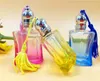 Garrafas de armazenamento 100pcs/lote 10ml Roll em garrafa de vidro Bolsa de perfume de rolos vazios Contêiner de frasco com borlas