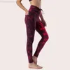 Desgerir als yoga aloe calça perneiras Origem da cintura e elevação do quadril Fitness feminino Impresso de camuflagem esportes calças de corrida apertadas