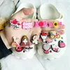 16colors love flower animals Anime charms wholesale childhood memories game funny gift cartoon charms shoe accessories pvc decoration buckle soft rubber clog
