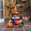 Party Decoration Halloween Led Lights Witch Hats Cosplay rekwisieten Outdoor Tree hangend ornament decor