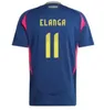 2024 Sverige Soccer Jerseys Mens Forsberg Isak Claesson Cajute Elanga Uniform Kulusevski Larsson Johansson Gustafson Olsson Quaison Nordfeldt Football Shirt