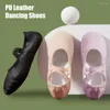 Chaussures de danse Pu Leather Child's Soft Soft Ballet Afficulture étanche Training Performance Test Test Equipment