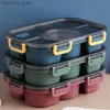 Bento Boxes Beau-Bento Box Style Food Container Storage Box per bambini con tazza di zuppa Giappone Snack Box Sottointe