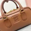 Sac à bandoulière 10A Miui Wander Matelasse Bowling Tote Designer Sac pour femmes en cuir MAN LUXURY