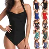 Women's Swimwear Women Halter Push Up Padded Bikini Swimsuit Swimwear Bathing Suit Monokini Swimsuit