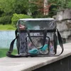 Storage Bags Convenient Transparent Crossbody Bag Space-Saving Waterproof Lightweight Women Men Eco-friendly Tote For Camping