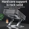 Other Computer Components Mobile phone and tablet stand adjustable aluminum alloy laptop and tablet stand up to 17 inches laptop portable folding stand cooling stan