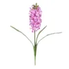 Decorative Flowers 42cm Hyacinth Violet Flower Fake Silk Artificial Arrangement Ornament