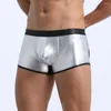 Underpants sexy erotische reflektierende Unterwäsche für Männer Baumwollboxer Mann atmungsaktives Höschen Massive Marke Hochqualität 1902-DPJ