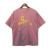 The Gallrey Tee Deepts Дизайнерская футболка высшего качества роскошная модная футболка Summer расслабленная повседневная комфортная пара