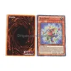 Giochi di carte Nuova collezione giapponese Yuh Cards Rare Box Yu Gi OH Sky Dragon Game Hobby Holtibles Holder per bambini Giocatei Deli Deli Dhy4Z