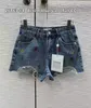 Pantalones de mezclilla de jeans para mujeres Button de pantalones casuales de verano Tassel Jean High Winist Slim Sexy Shorts XB972153