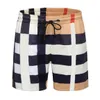 Designers de shorts masculins classiques short rayés masculin de la mode de la mode d'été streetwears rapides de maillot de bain sèche