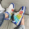 Casual Shoes Original Colorful Men Designer Flat Skateboard For Male Letter Sneakers Teenager Streetwear Zapatillas Hombre