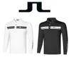 Magliette da golf jl abbigliamento autunno Men039s maniche lunghe che allunga la camicia rapida maschi