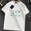 Designer Pa T-shirt Luxury Brand Clothing Tags décapité ours spray Letters Coeur Fashion Coton Pure Colon