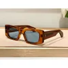Женские солнцезащитные очки для мужчин Летние дизайнеры Суперзвуковая стиль антильтрафиолетовой ретро -пластин круглый рамка с коробкой 6237