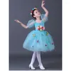 Portez des costumes de ballet pour enfants Princess Skirts Choir Performance moderne