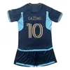 2024 25 Philadelphia Union Kids Kit Soccer Jerseys GLESNES UHRE CARRANZA BEDOYA GAZDAG LOWE Home Blue Child Suit Football Shirt Uniforms