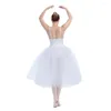 Wear White White Romantic Long Camisole Tutu tutu pour les femmes et les filles de la performance 10 autres couleurs disponibles