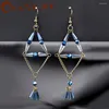 Bengelen oorbellen 2024 Antieke handgemaakte vintage druppelophanging hangende pendientes brincos lange sieraden voor vrouwen gothic items ding