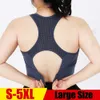 Cloud Hide High Support Sports Bra Big Lady S-5xl Workout Underwear Women Gym Fiess Yoga Top de grande taille Shirts