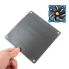 Pads 5PCS/lot 80mm 90mm 120mm 140mm Cuttable Black White PVC PC Fan Dust Filter Dustproof Case Computer Mesh PVC PC Cooling Cooler