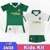 24 25 Palmeiras Kid Kit Kit Maglie da calcio Breno Lopes Danilo Piquerez Ze Rafael R.Navarro ATuesta Jailson Vanderlan Home Away Shirts