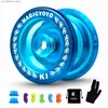 Yoyo MAGICYOYO K1 Plus professional responsive yoyo suitable for beginners and children durable plastic yoyo with 5 yoyo strings yoyo gloves and bag Q240418