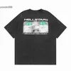 Meichao främmande rymdskepp hiphop trendig sommar vintage amerikansk casual tryck lös kortärmade män och kvinnors t-shirts