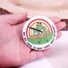 funny frog tinplate brooch Cute Anime Movies Games Hard Enamel Pins Collect Cartoon Brooch Backpack Hat Bag Collar Lapel Badges