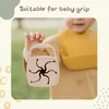 1pc Baby Silicone Snack Cup A Free Portable Kids Food Storage Box Collapsible Children Snacks Container With Lid Gift 240412