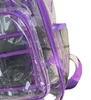 Sırt çantası net şeffaf plastik malzeme sırt çantaları iş konser güvenliği seyahat sporu 3 renk 9186531