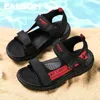 Breathable Sport Sandals Summer for Boys Casual Beach Shoe Comfortable Soft Sole Kids Fashion Nonslip Sandalias 240410