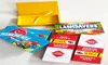 Sweet Candy Eyelash Case dunkelrosa Lash Box Crosscross 3D Nerz Wimpern Benutzerdefinierte Wimpern Verpackung Box8030033