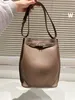 Sacchetti di blocco picotina di alta qualità da donna borse per secchio borsetto borse di design di lusso fatte a mano in tela in pelle classica