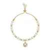 STRAND Womens Fashion Verkoop sieraden High End Natural Opal kralen kralen koper ingelegde zirkoonschaal parelarmband cadeau