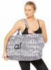 Al Yoga påse axelväska canvaspåse unisex stor kapacitet shopping väska utomhus sport gymnastiksäck