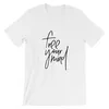 Women's T Shirts Skuggnas Arrival Free Your Mind Shirt Inspirational Quote Tops And Tees Mindfulness Gift Unisex Fashion Tumblr