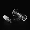 2mm Wall Thickness Flat Top Terp Slurper Smoking Quartz Banger with Glass Bubble Carb Cap And 6mm Quartz Pearls Set 10mm 14mm 18mm 45 90 Nails For Bongs