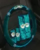 Luxury Girls Car Seatbelt Shifter Gear Handbrake Cover Set Crystal Rhinestone Steering Wheel Covers Auto Interior Accessories7956524