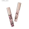 Mascara Flower Know Chocolate Shop Mascara schwarzbraun mit Faserbürste verlängert schwarze Wimperntusche perfekt definierte Wimpern L410