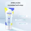 Detergenti Laikou Milk Selescico per la pulizia profonda in schiuma ricca di lavacromatico per la pelle per olio di olio di olio di olio per la cura della pelle sbiancante